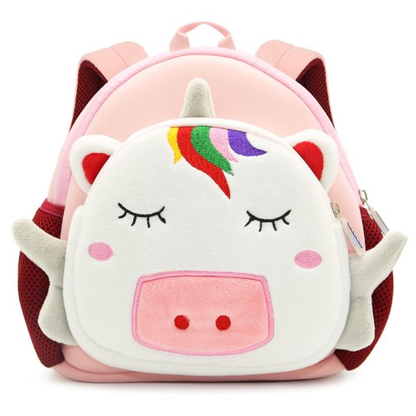

cute holy unicorn school bags for girls cute animal children school backpack for boys 2-4 years toddler kids bag mochila escolar