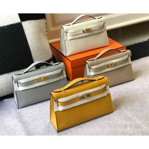 

outlet herme 2021 mini bag pig nose chain leather women's one shoulder portable generation kellys bag luxuryss d wan