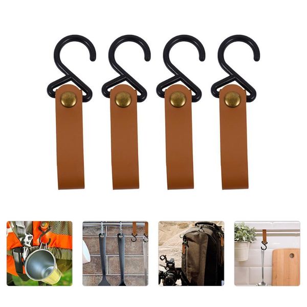

hooks & rails 2pcs multi-function camping practical hangers outdoor hanging