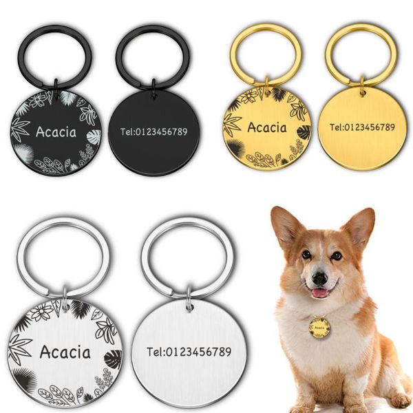 

dog tag,id card personalized tags collar id pet accessories custom engraved necklace chain charm supplies for tag name products