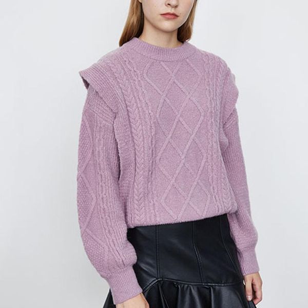 

women's sweaters 2021 long sleeve thick loose casual sweater fashion patchwork o-neck spring pullover, White;black