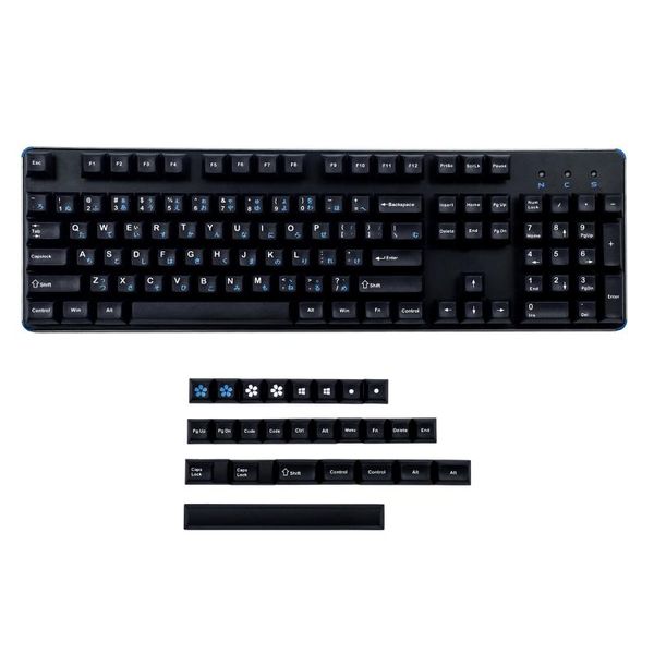 

keyboards 130 key dsa laser custom keycaps japanese thick pbt 104 87 61 ymd96 kbd75 fc980m tada68 keycap for mx mechanical keyboard