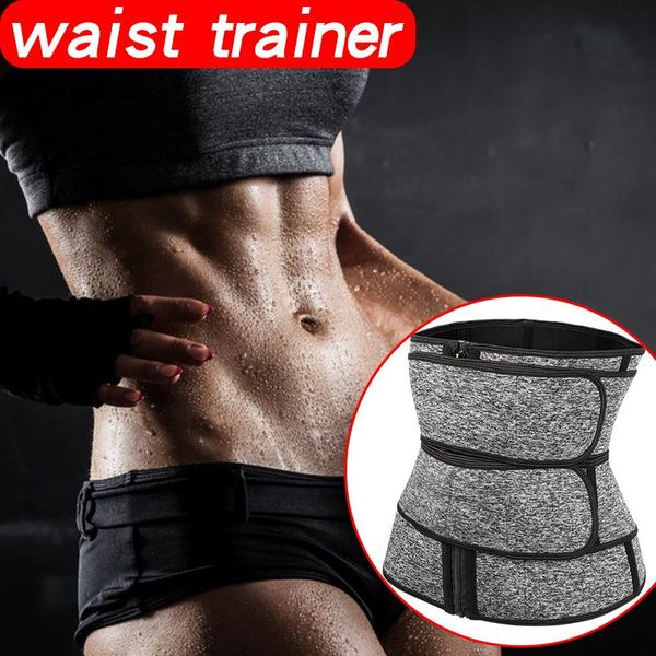 

women's shapers waist trainer corset slimming belt sauna sweat faja tummy shaper trimmer straps modeling shapewear body binders girdle, Black;white