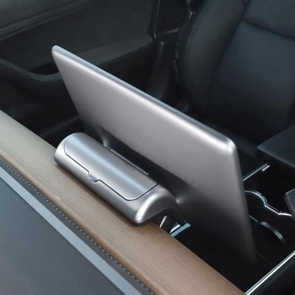

car organizer auto accessoriesdedicated glasses storage box durable plastic sunglass holder for t-esla model 3 y ornaments