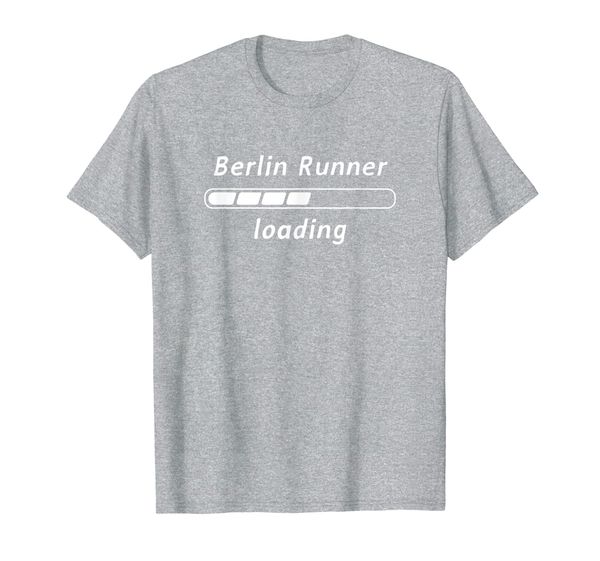 

berlin runner loading t-shirt, White;black