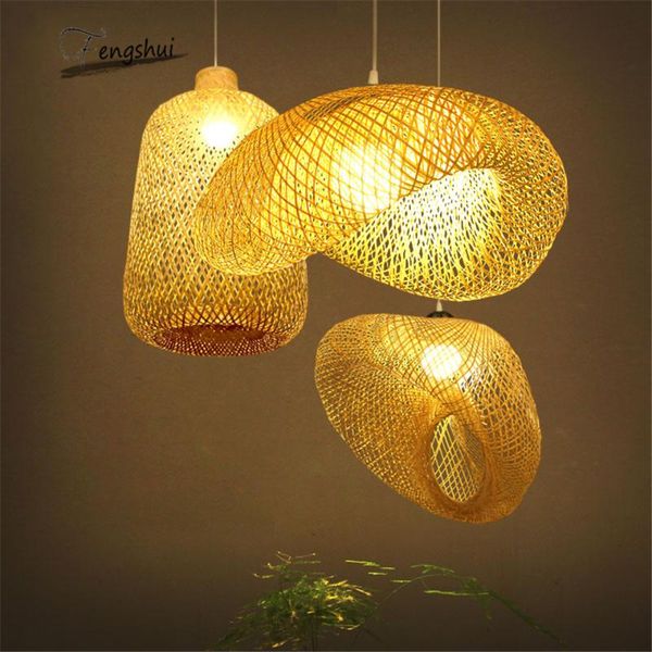 

pendant lamps china art lights bamboo lamp restaurant el rattan for living room hanging kitchen light fixtures