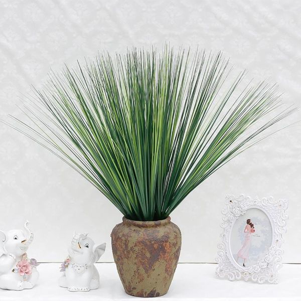

decorative flowers & wreaths 23.62in artificial plant 60cm grass greeny realistic onion long plastic shrub greenery