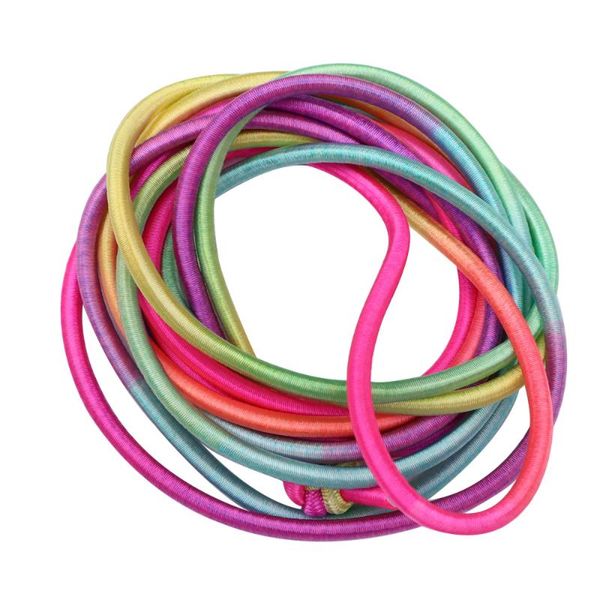 

jump ropes 1pc rubber band skipping toy funny portable interesting sport supplies jumping rope for kids students ch