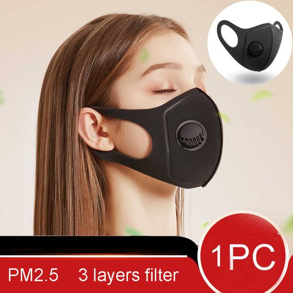 

1pc face mouth mask cover anti-haze dustproof washable women men sponge mouth masks mascarilla#40 halloween cosplay