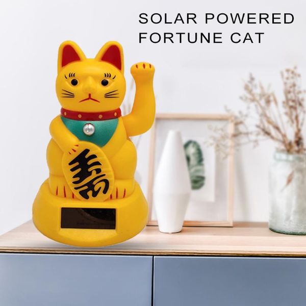 

interior decorations cute welcoming fortune symbol figurine -waving cats car accessories