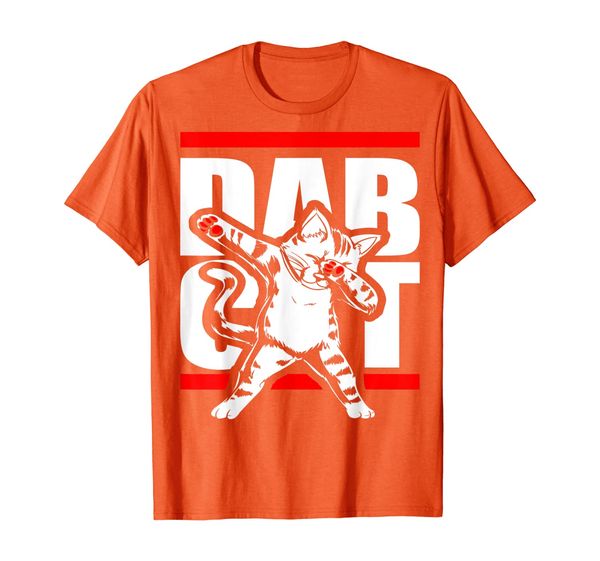 

dab cat tees - funny dabbing cat dab dance shirts, White;black
