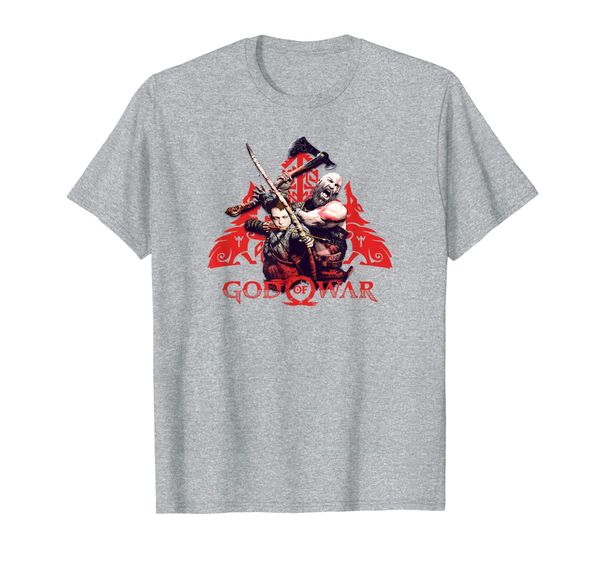 

god of war triangle father son comp, White;black