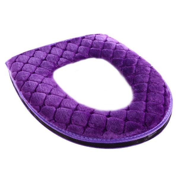 

toilet seat covers bathroom mat cover washable soft pads accessories lid closestool cushion decor warm 30cm o7x3