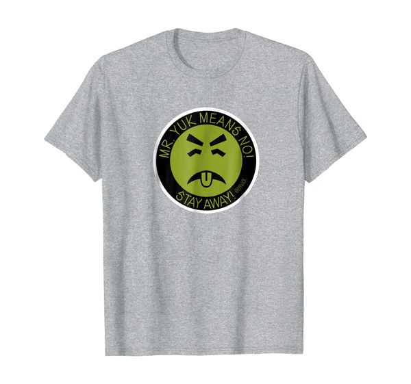 

mr. yuk, White;black