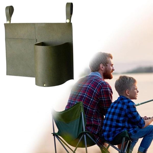 

fishing accessories chair hanging storage organizer side bag large capacity dust-proof fade-less outdoor for
