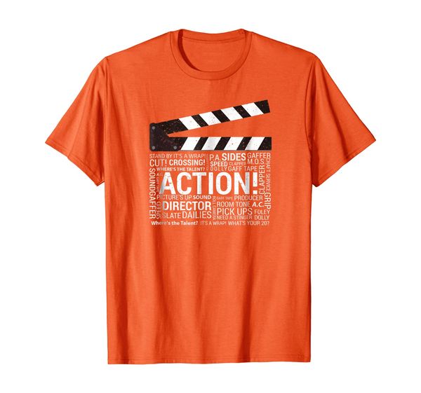 

filmmaker t-shirt for the director, film student, film lover, White;black