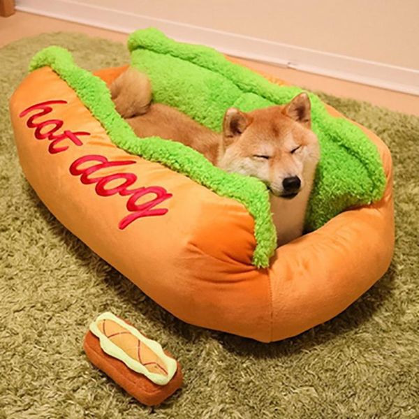 

funny dog dog bed pet cat sofa cushion soft & cozy cat house sleeping bag puppy nest kennel for small medium pet supplies