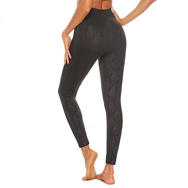 

prints needless large new fitness broek yoga leggings women sports clothing, Black