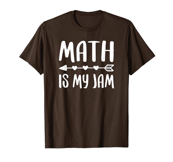 

math is my jam t-shirt math class team gift shirt t-shirt, White;black