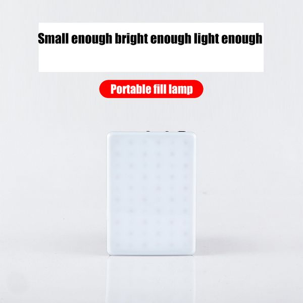 

mini led pgraphy light handheld portable mobile phone camera to take lighting led ring light selfie tripod