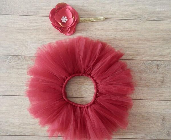 

lovely baby tulle skirts infant girls ballet tutu skirt dance pettiskirts with flower headband children birthday party tut, Blue