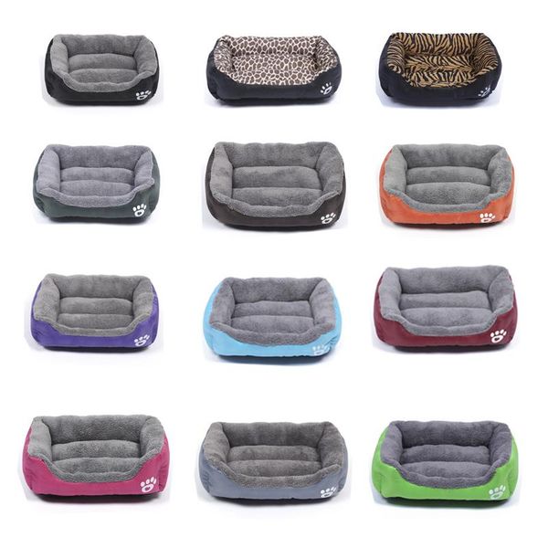 

dog house candy color square pet kennel autumn winter warm nest puppy cat bed sofa pad small dog mat teddy chihuahua doggyzstyle