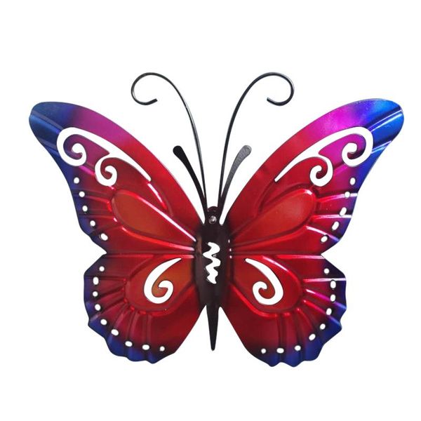 

decorative objects & figurines wrought iron carved wall decoration, butterfly shaped hanging diy craft for living room