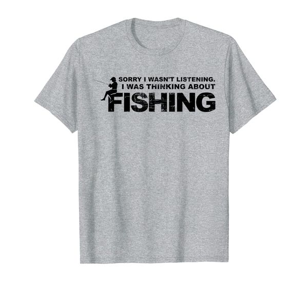 

sorry i wasn't listening i was thinking about fishing t-shirt, White;black