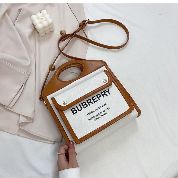 

evening bags fashion designer embroidery shoulder bag 2021 summer handle canvas luxury handbags tote shopping