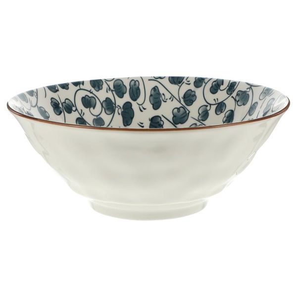 

bowls 1pc noodles bowl ceramic storage restaurant soup rice (assorted color)