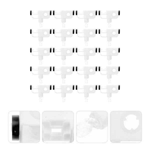 

other home decor 20pcs vertical curtain pulleys blinds pulley accessories