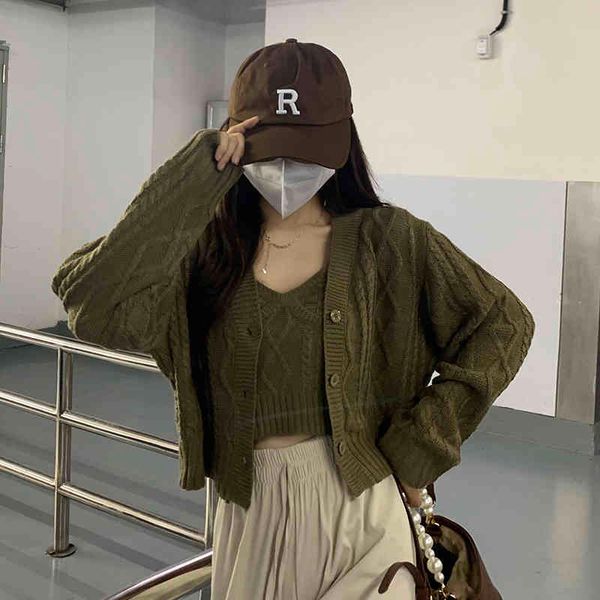 

women's long sved knitted cardigan, solid color et, autumn coat, Black;brown