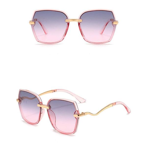 

outdoor eyewear 2021 vintage luxury women men fashion brand designer sunglasses retro oversize sun glasses vogue gradient eyeglasses