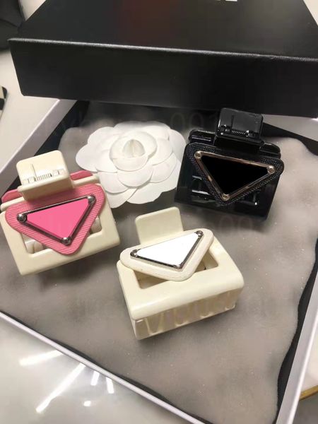 

2021 girls hair accessories clips hairpins for solid headwear barrette acrylic women hair claws elegant frosted, Slivery;golden