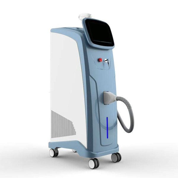 

808 nm diode laser for hair removal equipments beauty device for safety hair removal permanent 808 diode alexandrite, Black