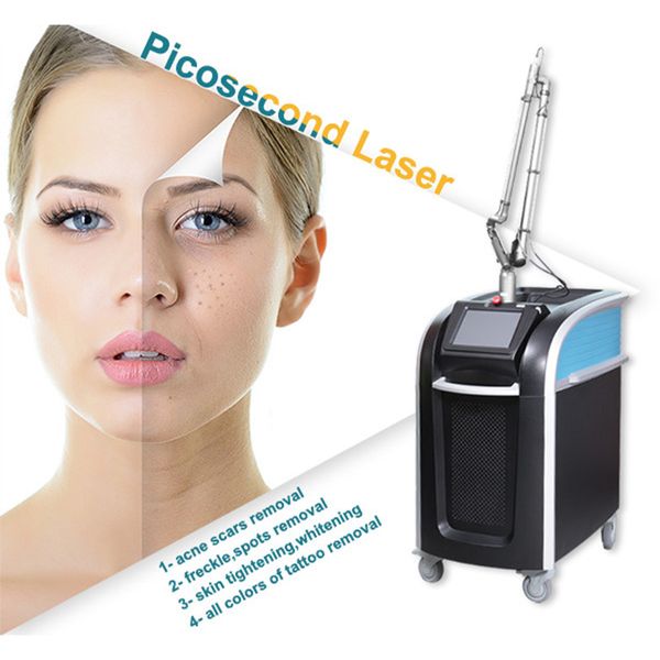 Heißer Korea Pico Q-Switch Nd Yag Laser Pikosekunden Laser Weg Carbon Peeling Pigment Entfernung Großhandel preis Tattoo Entfernung maschine