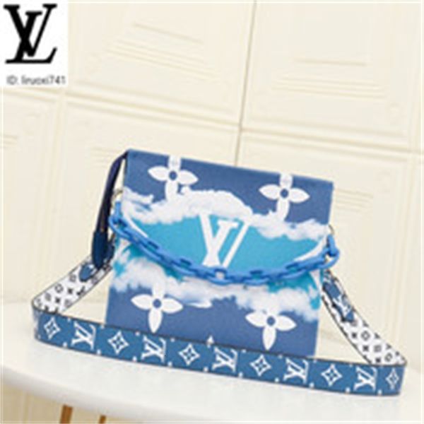 

brand designer luxury m97k m058 blue simple colorful chain shoulder bag women handbags iconic bags handles shoulder bags totes cross bod, Red;black