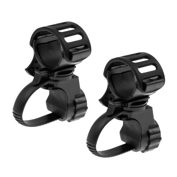 

bike lights perfeclan 2021 2pcs mtb bicycle torch mount clip grip bracket holder