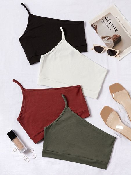 

4pcs asymmetric neck n73s#, White