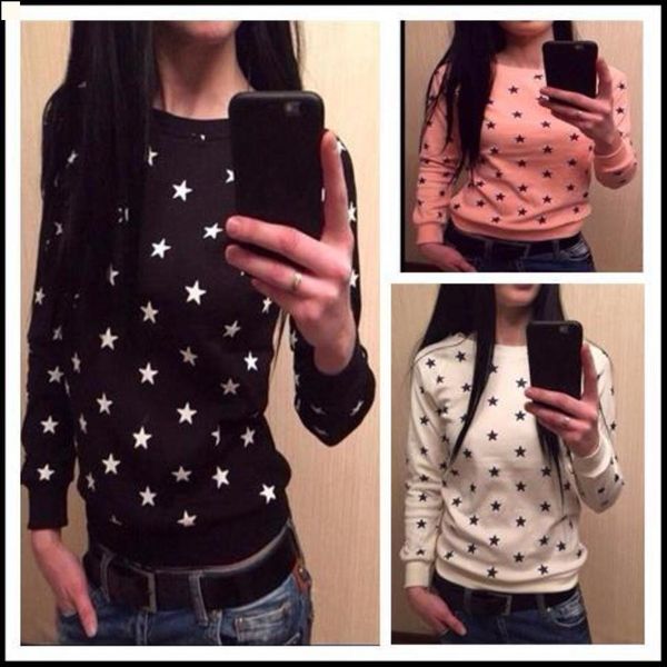 

fashion tee shirts plus size t shirts women long sleeves tees black women clothing female clothes womens t-shirt crop new dw052, White