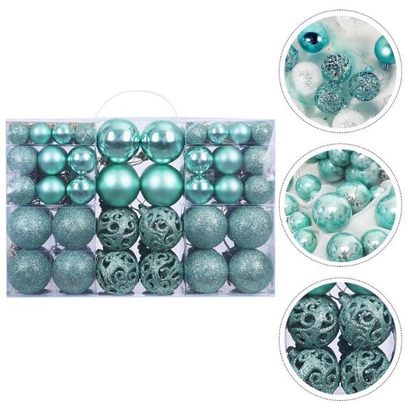 

party decoration 1 box/100pcs xmas pendant hanging tree pendants decor