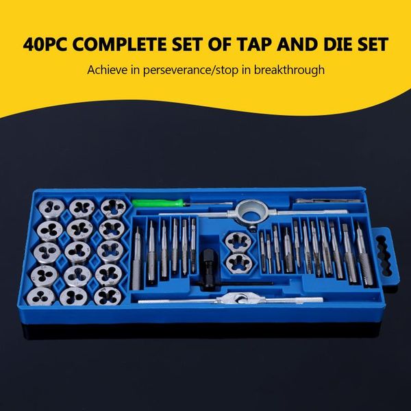 

hand tools 40 pc metric tap and die set bolt screw extractor/puller ly removed