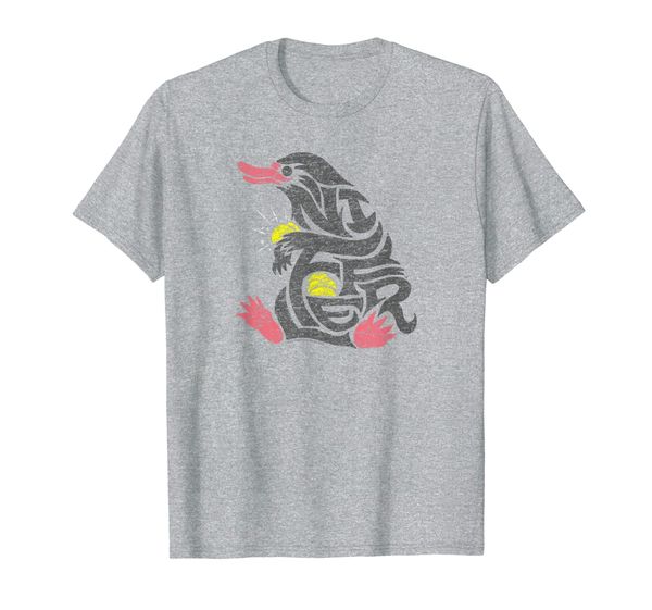 

fantastic beasts niffler t shirt, White;black