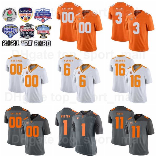 

ncaa college football tennessee volunteers jersey 5 hendon hooker 7 joe milton iii 8 tiyon evans 2 jabari small 23 jaylen wright 1 velus jon, Black