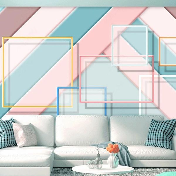 

wallpapers custom mural wallpaper 3d stereo brown rose oil painting background wall decor living room tv sofa bedroom classic