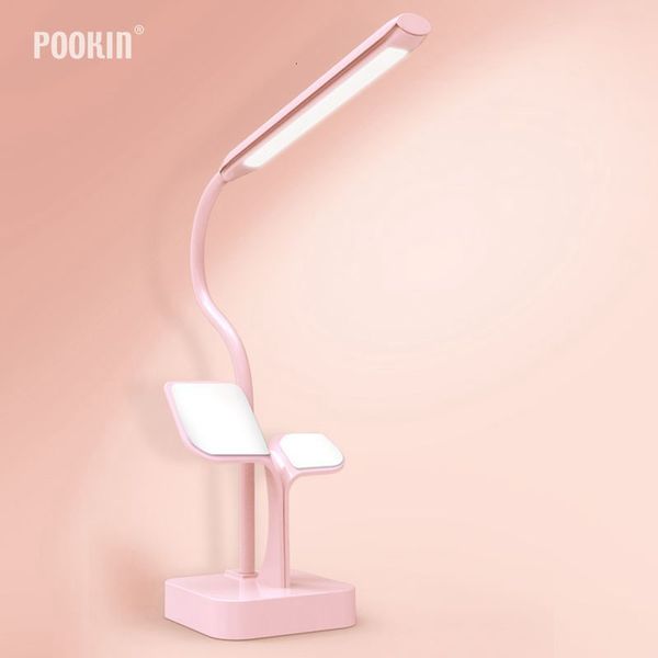 

2021 new lmpada dobrvel recarregvel, proteo ocular regulvel mesa luz led com adsoro forte para celular, cor de 3uh0