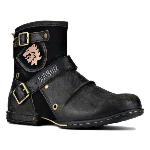 

new round head men's leather shoes jgb n0012049, Black