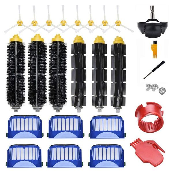 

vacuum cleaners 25pcs replacement parts accessories for 600 series 690 692 680 660 side/ bristle roller brush filter