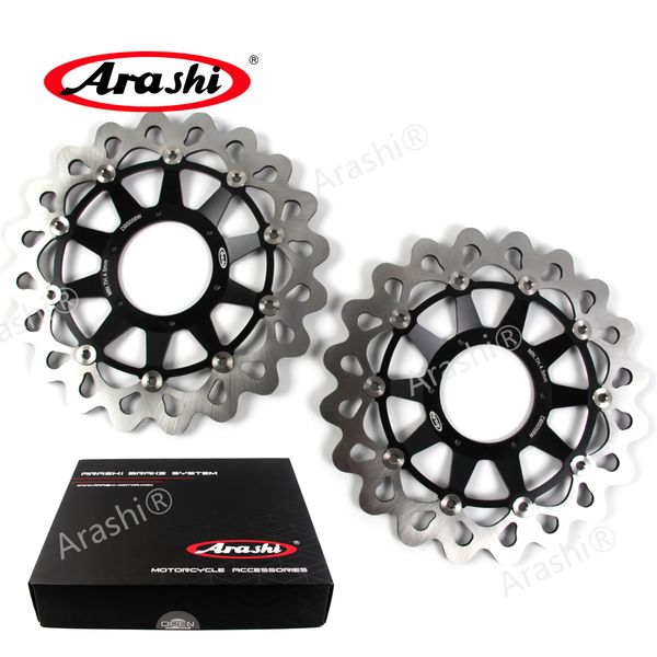 

arashi front brake discs rotors for honda cbr1000rr 2008 - 2016 2009 2010 2011 / cbr1000rr sp 2014 - 2017 motorcycle cnc brake disk