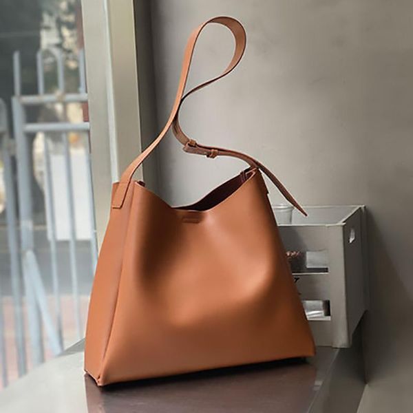 

shoulder bags 2021 women's bag fashion trend lady tote cowhide casual messenger boutique female